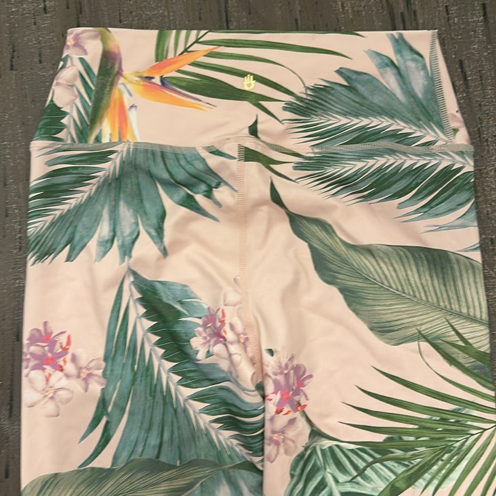 Spiritual Gangster Tropical Palm Print Leggings - Picture 3 of 9